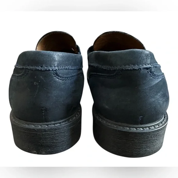 Artisan by Zigi New York Womens Black Leather Penny Loafers Classic Size 6.5 - Picture 4 of 8